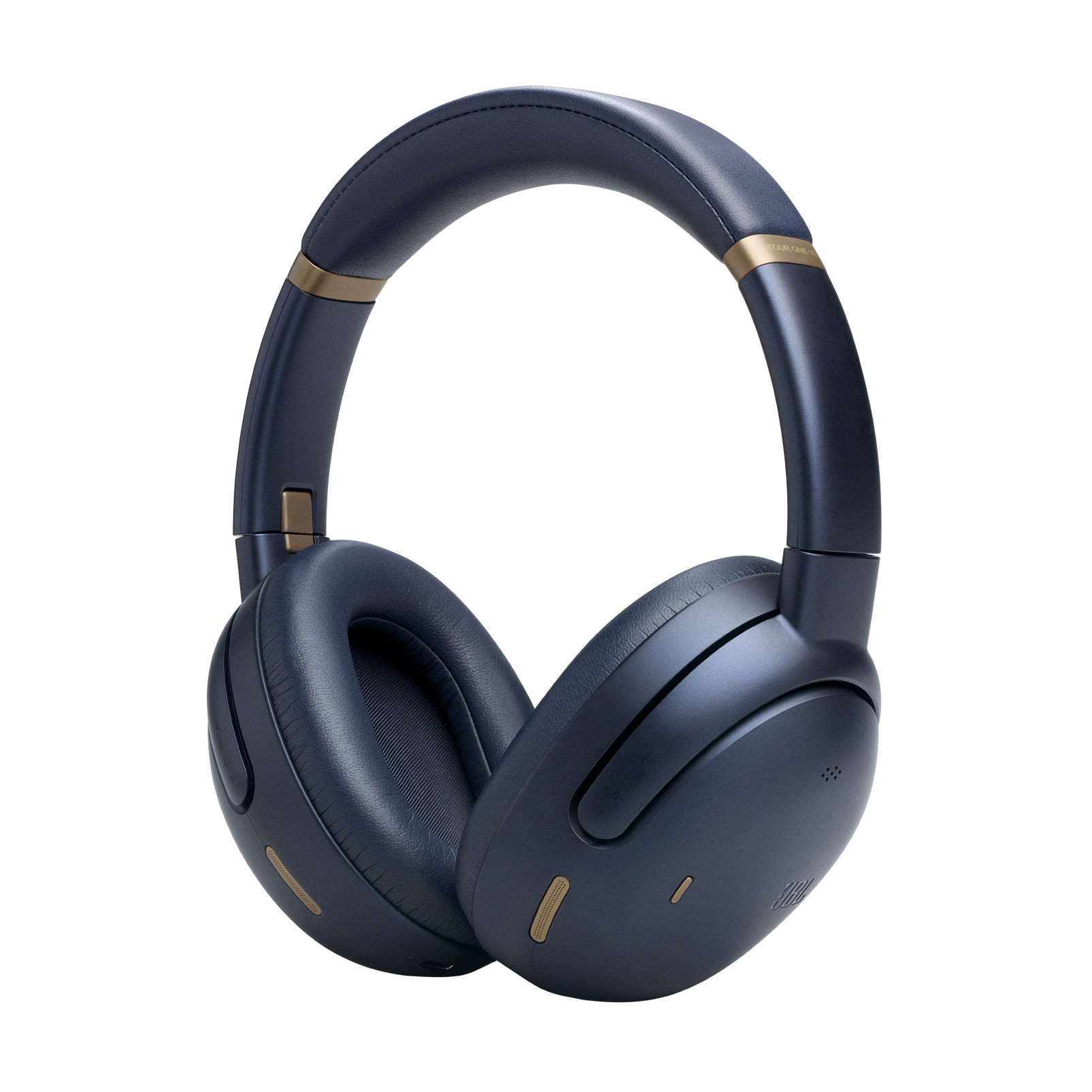 JBL Tour One M3 Smart Tx - Blue - Wireless over-ear Noise Cancelling headphones with JBL Smart Tx - Detailshot 4